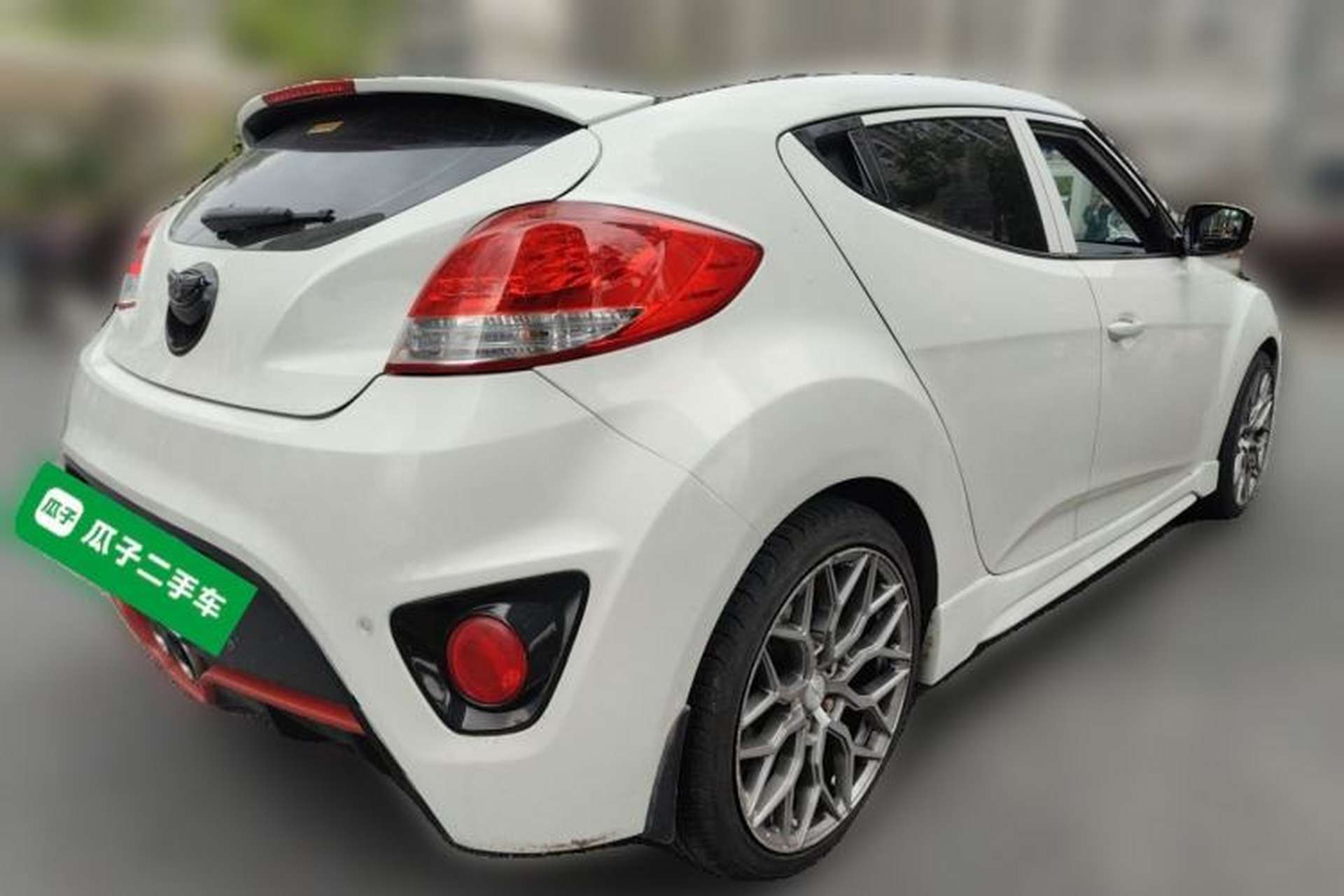 Used Hyundai Veloster 2012 1.6T Automatic Luxury Edition Rear Right 45 Deg