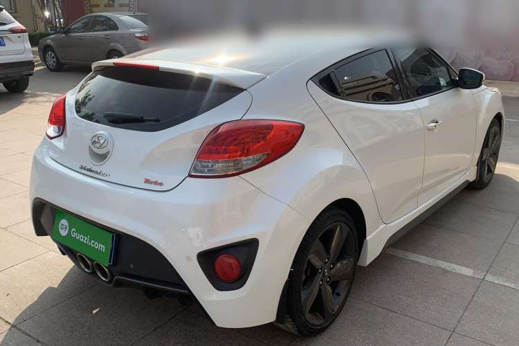 Used Hyundai Veloster 2012 1.6T Automatic Luxury Edition Rear Right 45 Deg
