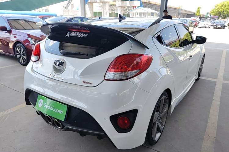 Used Hyundai Veloster 2012 1.6T Automatic Luxury Edition Rear Right 45 Deg