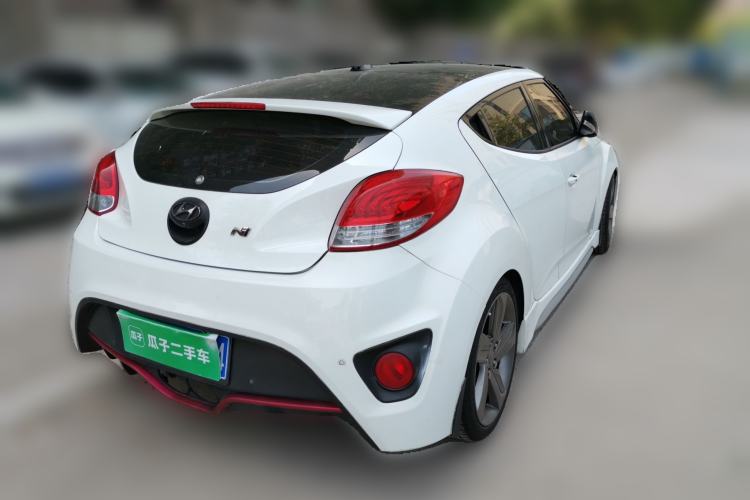 Used Hyundai Veloster 2012 1.6T Automatic Luxury Edition Rear Right 45 Deg