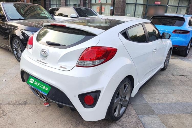 Used Hyundai Veloster 2012 1.6T Automatic Luxury Edition Rear Right 45 Deg