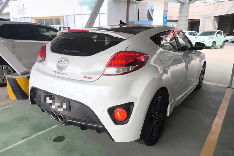 Used Hyundai Veloster 2012 1.6T Automatic Luxury Edition Rear Right 45 Deg