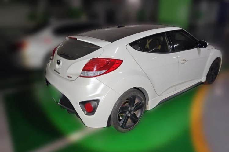 Used Hyundai Veloster 2012 1.6T Automatic Luxury Edition Rear Right 45 Deg