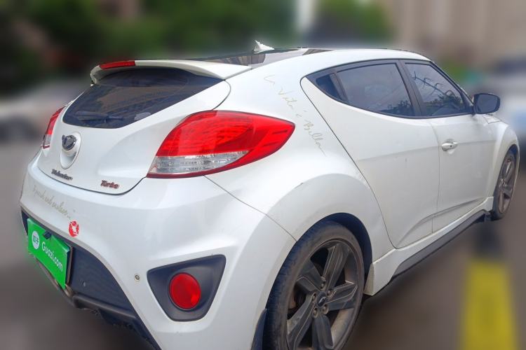 Used Hyundai Veloster 2012 1.6T Automatic Luxury Edition Rear Right 45 Deg