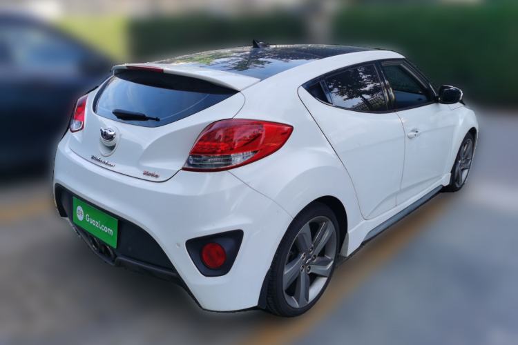 Used Hyundai Veloster 2012 1.6T Automatic Luxury Edition Rear Right 45 Deg