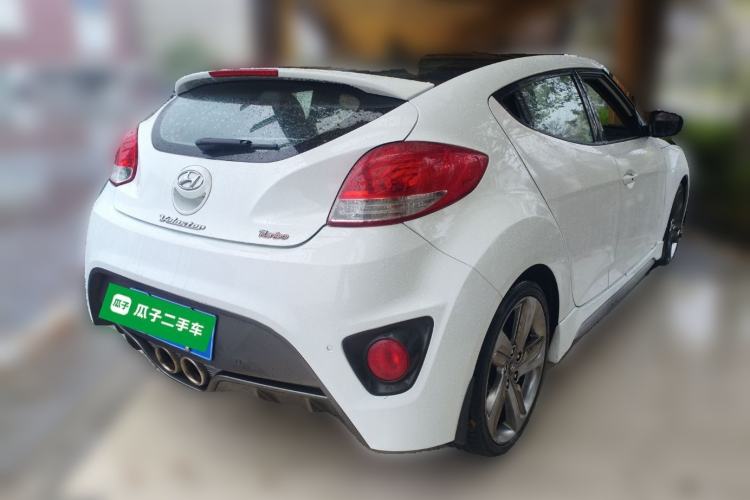Used Hyundai Veloster 2012 1.6T Automatic Luxury Edition Rear Right 45 Deg