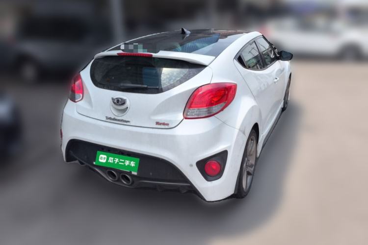 Used Hyundai Veloster 2012 1.6T Automatic Luxury Edition Rear Right 45 Deg