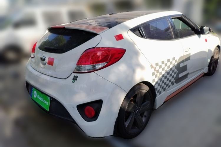 Used Hyundai Veloster 2012 1.6T Automatic Luxury Edition Rear Right 45 Deg