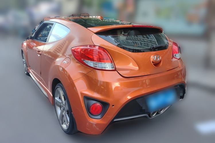 Used Hyundai Veloster 2012 1.6T Automatic Luxury Edition Rear Left 45 Deg