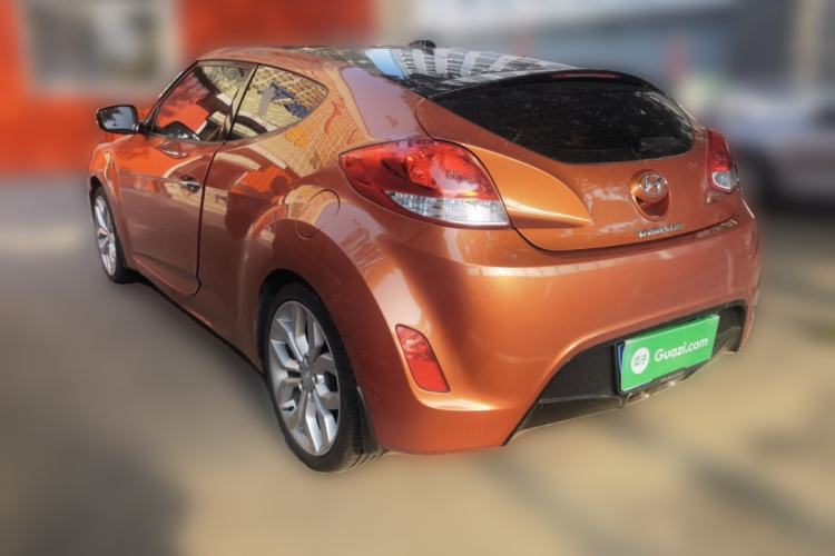 Used Hyundai Veloster 2012 1.6L Automatic Luxury Edition Rear Left 45 Deg