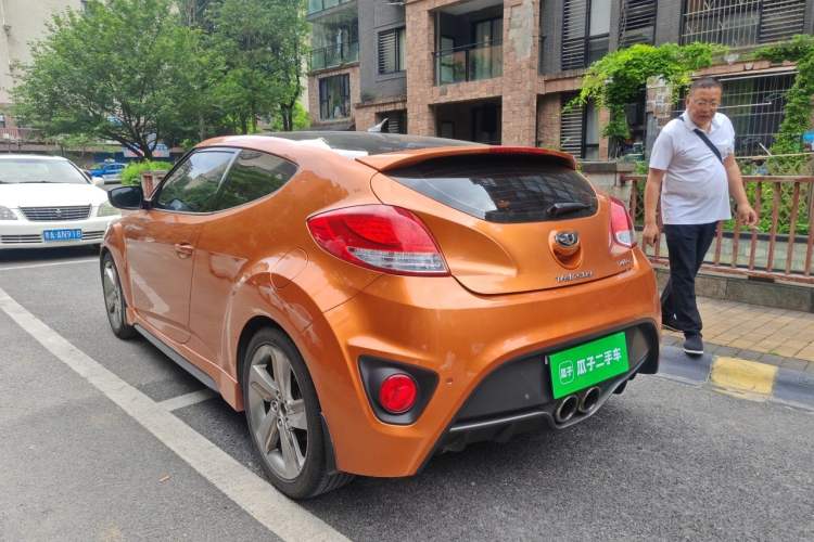 Used Hyundai Veloster 2012 1.6T Automatic Luxury Edition Rear Left 45 Deg