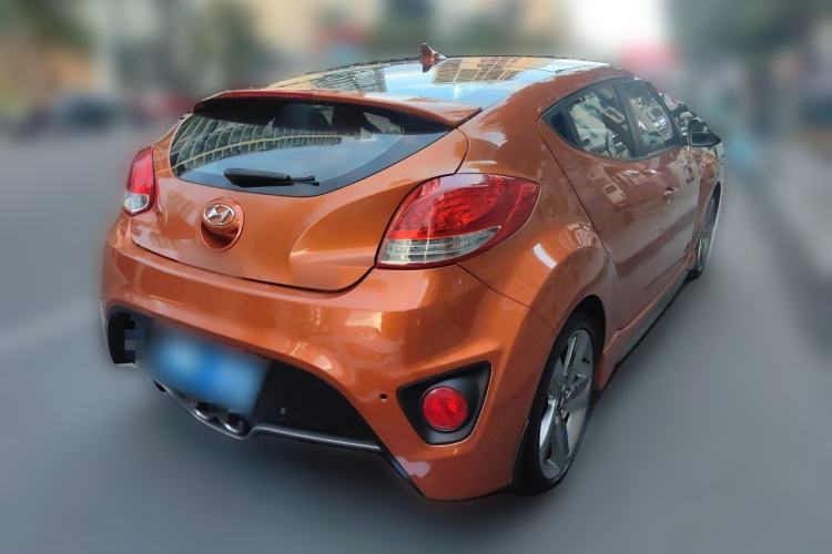 Used Hyundai Veloster 2012 1.6T Automatic Luxury Edition Rear Right 45 Deg