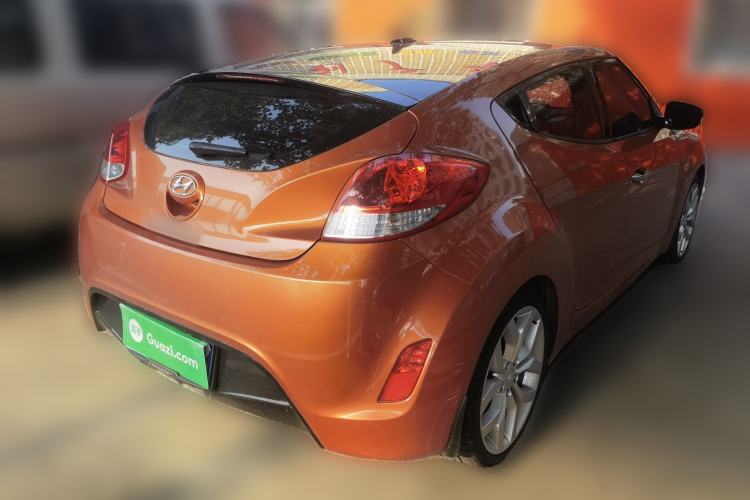 Used Hyundai Veloster 2012 1.6L Automatic Luxury Edition Rear Right 45 Deg