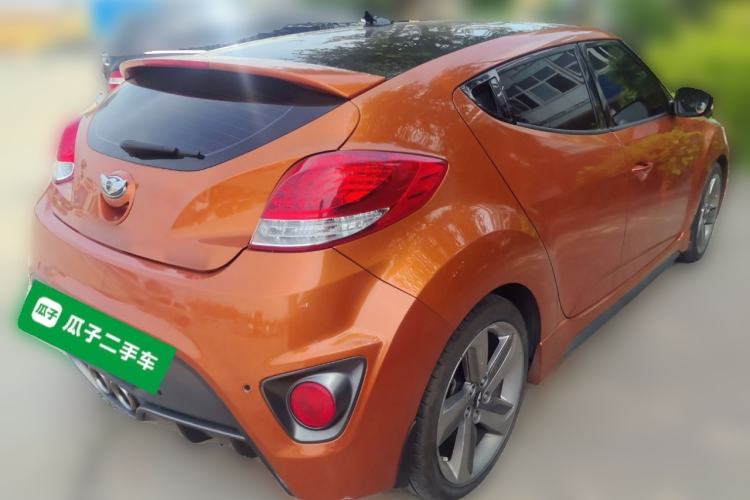 Used Hyundai Veloster 2012 1.6T Automatic Luxury Edition Rear Right 45 Deg