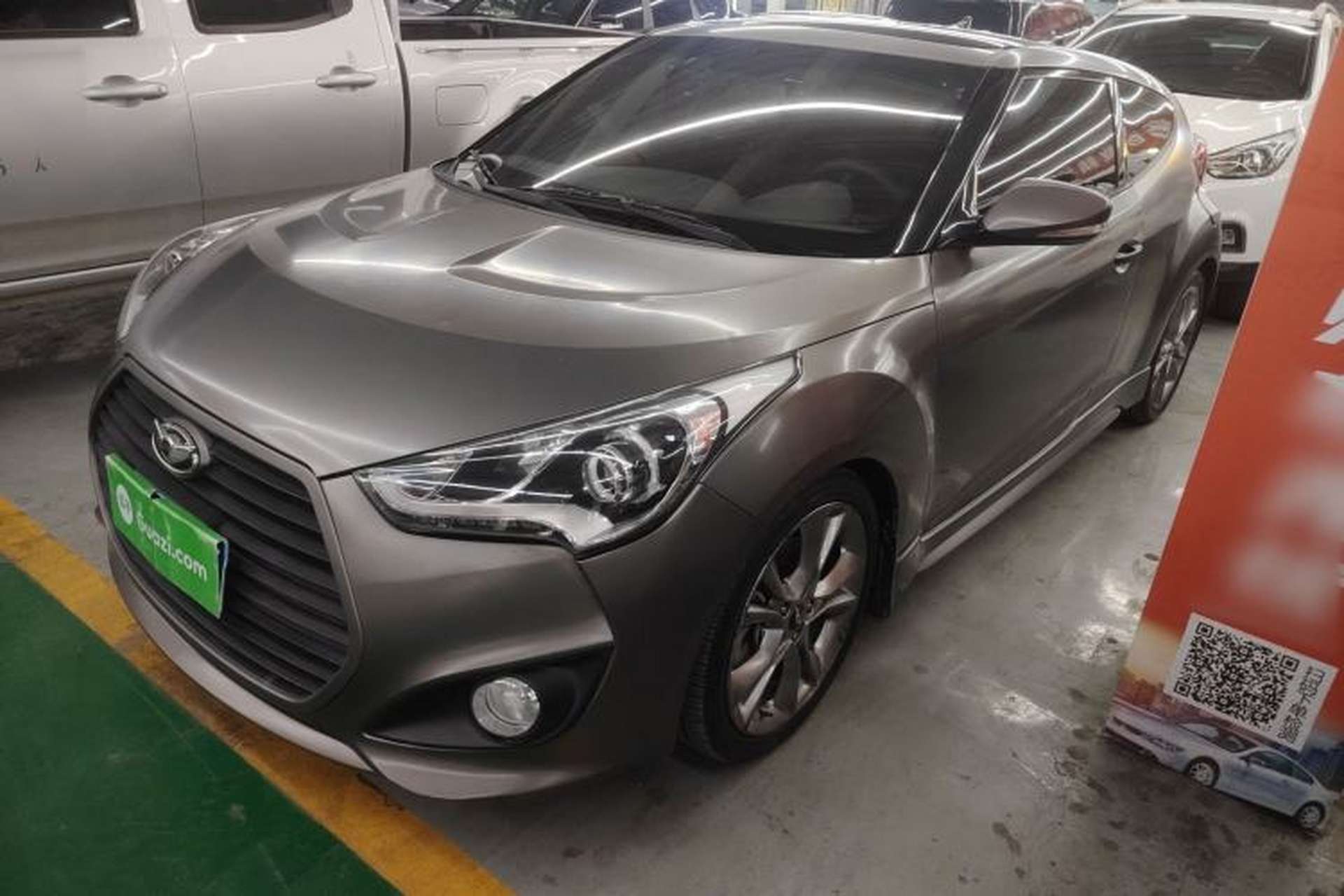 Used Hyundai Veloster 2015 1.6T Automatic Luxury Edition Front Left 45 Deg