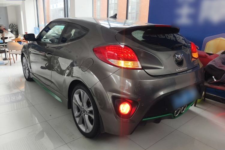 Used Hyundai Veloster 2015 1.6T Automatic Prestige Edition Rear Left 45 Deg