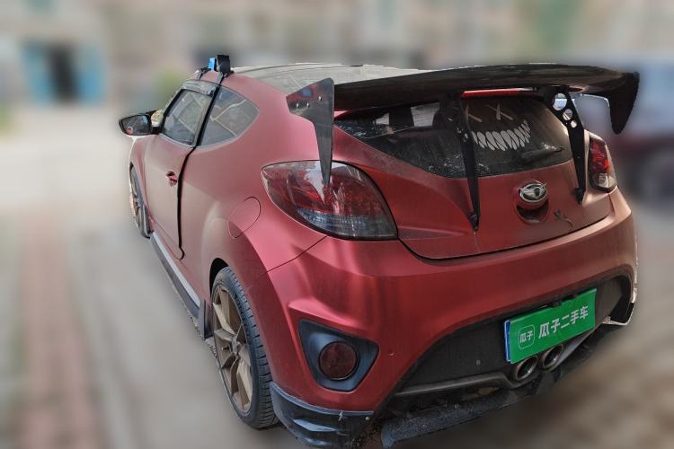 Used Hyundai Veloster 2015 1.6T Automatic Luxury Edition Rear Left 45 Deg