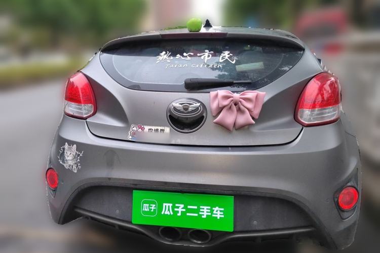 Used Hyundai Veloster 2015 1.6T Automatic Luxury Edition Rear