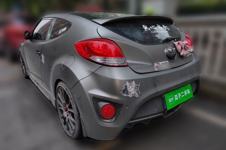 Used Hyundai Veloster 2015 1.6T Automatic Luxury Edition Rear Left 45 Deg
