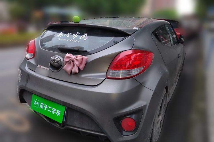 Used Hyundai Veloster 2015 1.6T Automatic Luxury Edition Rear Right 45 Deg