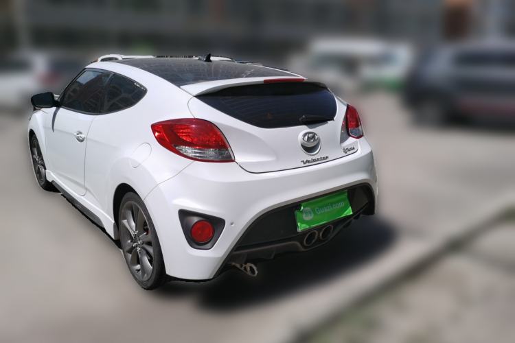 Used Hyundai Veloster 2015 1.6T Automatic Luxury Edition Rear Left 45 Deg