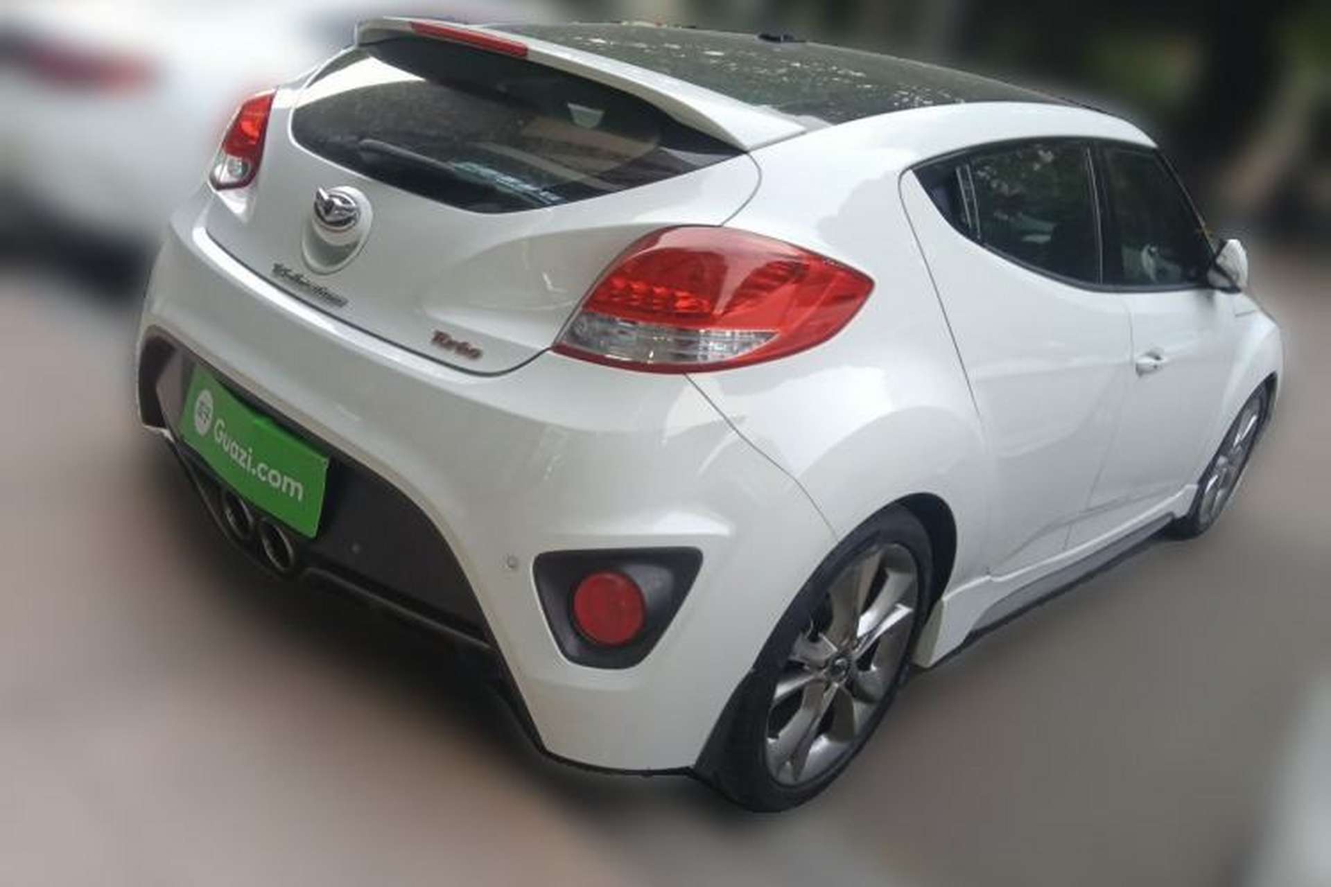 Used Hyundai Veloster 2015 1.6T Automatic Luxury Edition Rear Right 45 Deg