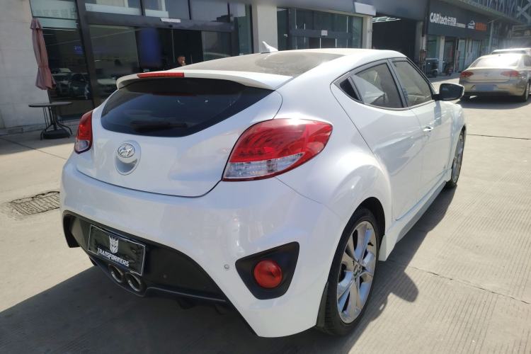 Used Hyundai Veloster 2015 1.6T Automatic Prestige Edition Rear Right 45 Deg