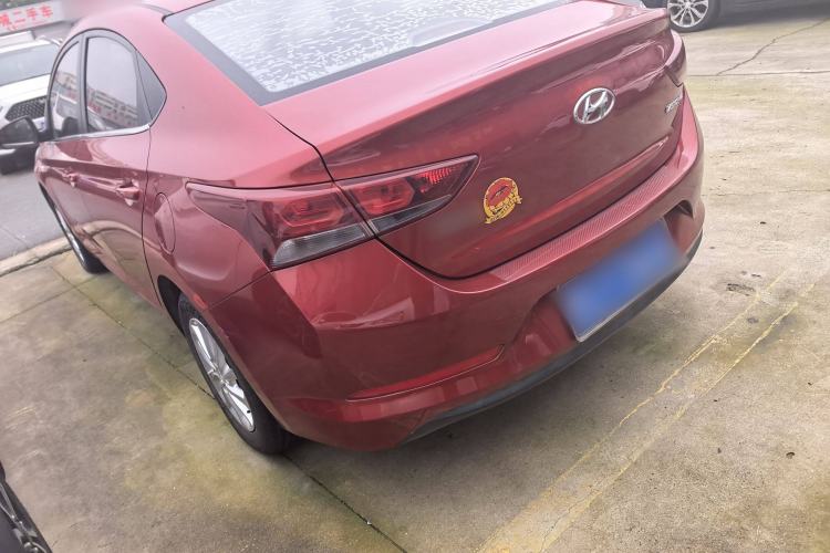 Used Hyundai Verna (new generation) 2016 1.4L Automatic Cool Edition GLS Trunk