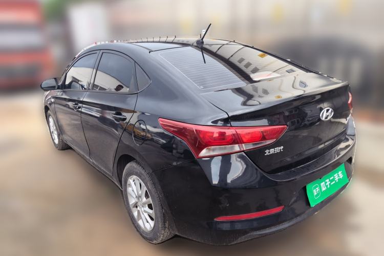 Used Hyundai Verna (new generation) 2016 1.4L Automatic Cool Edition GLS Rear Left 45 Deg