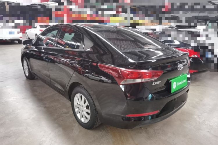 Used Hyundai Verna (new generation) 2016 1.4L Manual Cool Edition GLS Rear Left 45 Deg