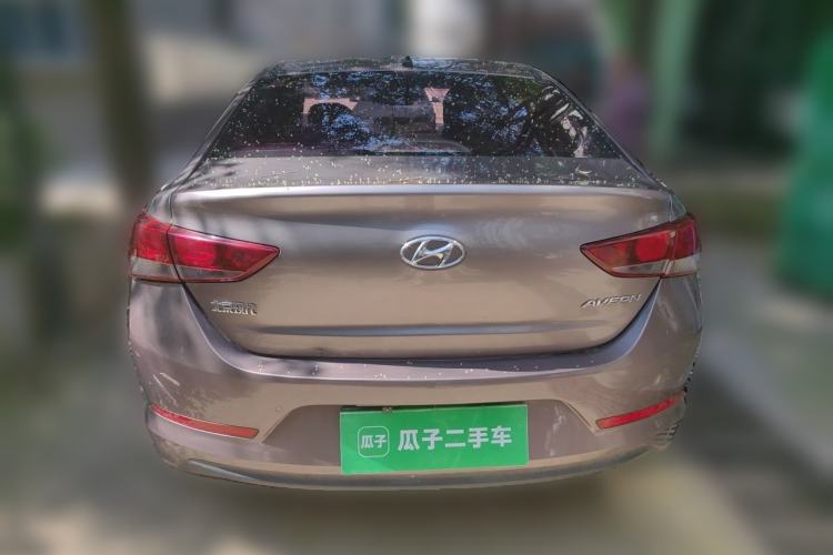 Used Hyundai Verna (new generation) 2016 1.4L Automatic Cool Edition GLS Rear