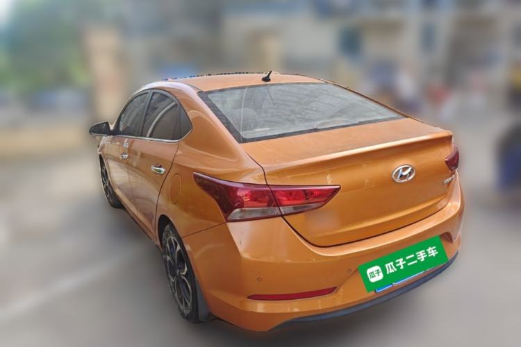 Used Hyundai Verna (new generation) 2016 1.4L Automatic Elite Edition TOP Rear Left 45 Deg