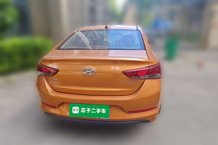 Used Hyundai Verna (new generation) 2016 1.4L Automatic Elite Edition TOP Rear