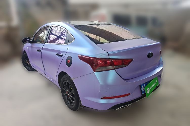 Used Hyundai Verna (new generation) 2016 1.4L Manual Cool Edition GLS Rear Left 45 Deg
