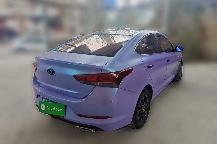Used Hyundai Verna (new generation) 2016 1.4L Manual Cool Edition GLS Rear Right 45 Deg