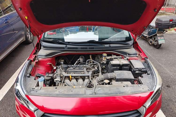 Used Hyundai Verna (new generation) 2016 1.4L Automatic Sport Edition Engine Bay