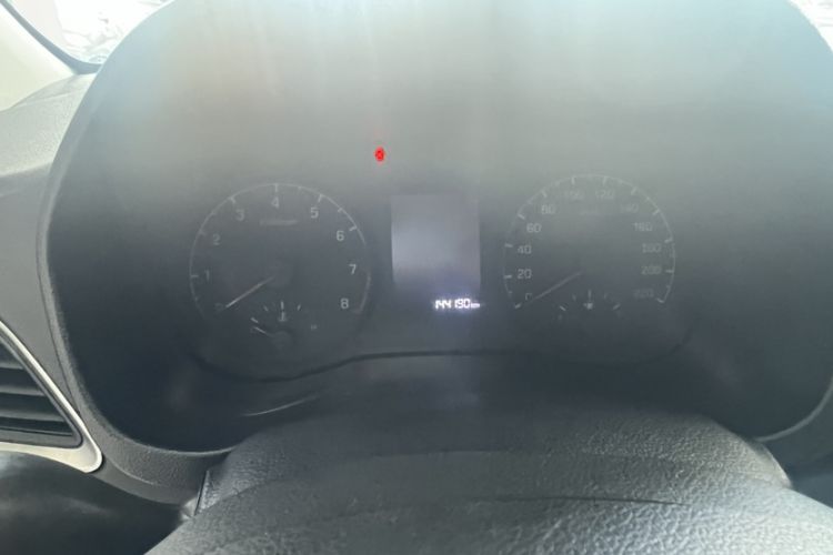 Used Hyundai Verna (new generation) 2016 1.4L Automatic Cool Edition GLS Odometer Close Up