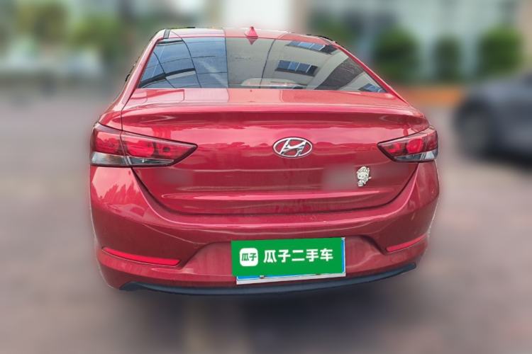 Used Hyundai Verna (new generation) 2016 1.4L Automatic Cool Edition GLS Rear