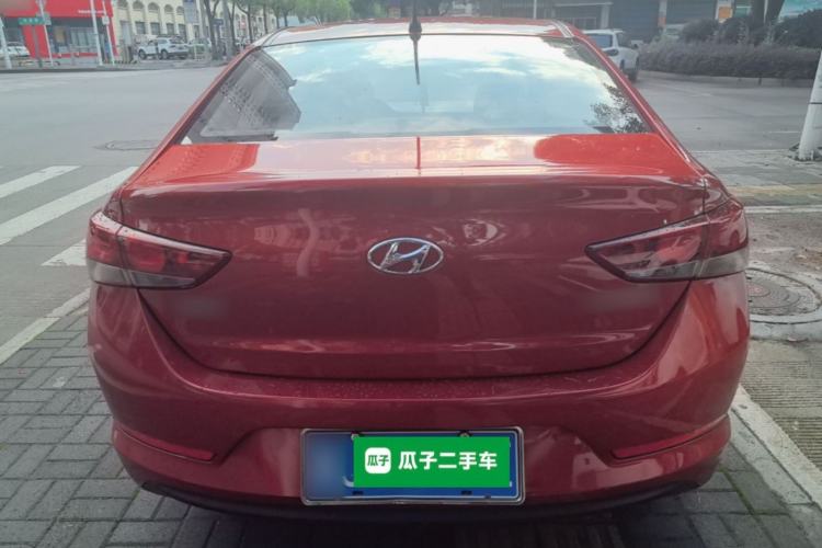 Used Hyundai Verna (new generation) 2016 1.4L Automatic Cool Edition GLS Rear
