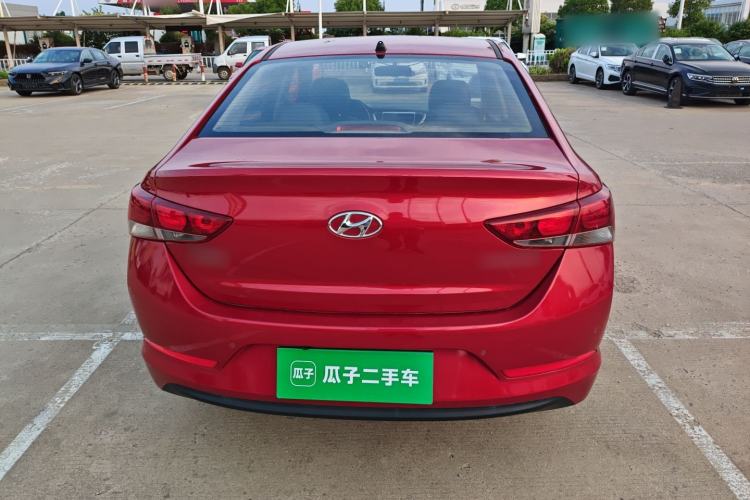 Used Hyundai Verna (new generation) 2016 1.4L Automatic Cool Edition GLS Rear