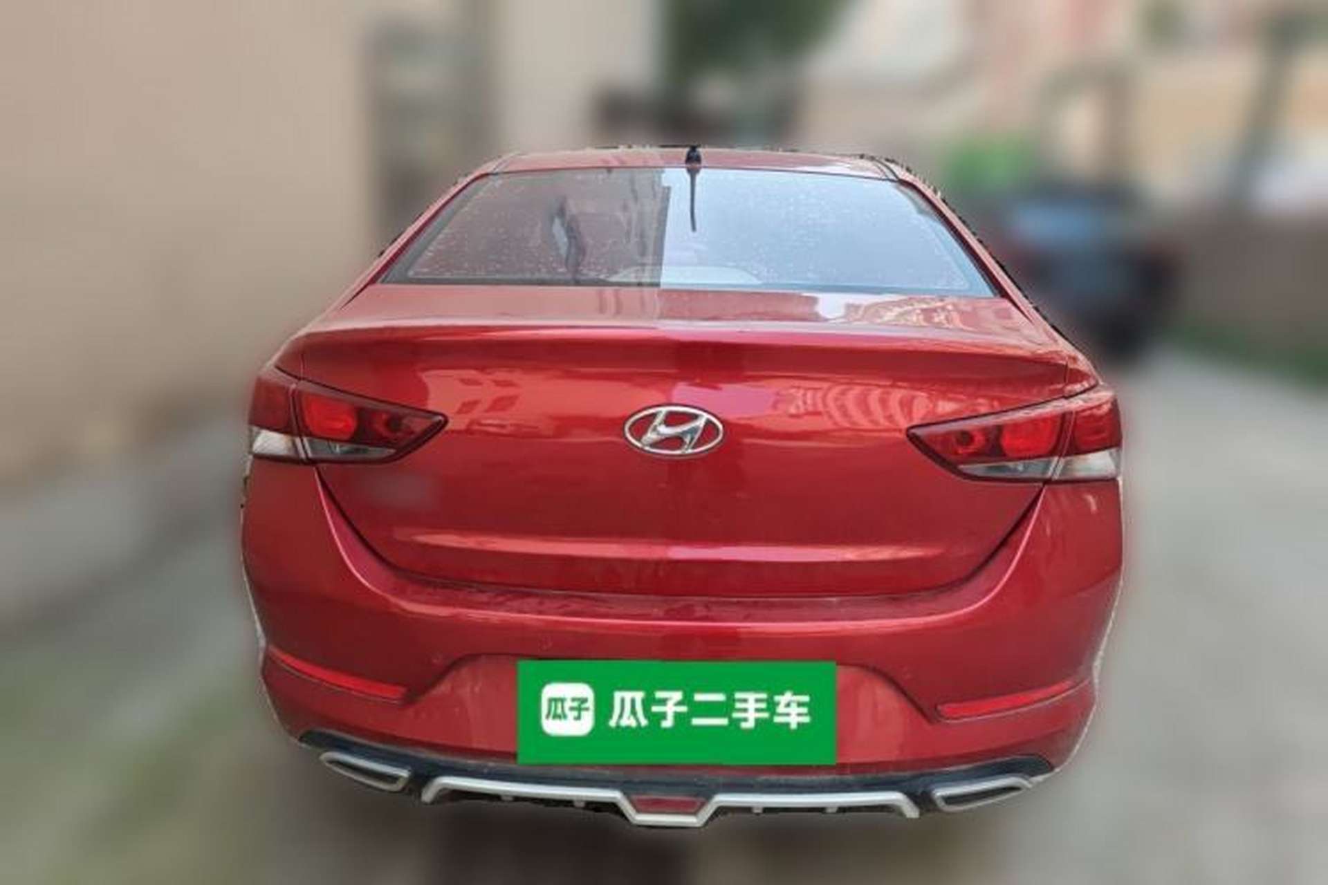 Used Hyundai Verna (new generation) 2016 1.4L Automatic Cool Edition GLS Rear
