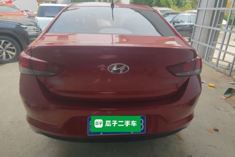 Used Hyundai Verna (new generation) 2016 1.4L Manual Cool Edition GLS Rear