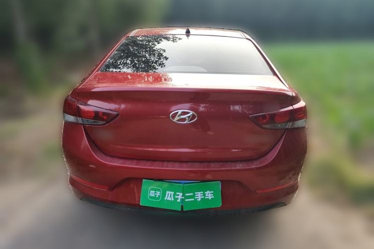 Used Hyundai Verna (new generation) 2016 1.4L Automatic Cool Edition GLS Rear