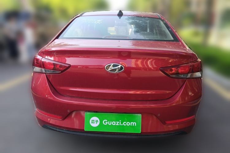 Used Hyundai Verna (new generation) 2016 1.4L Manual Cool Edition GLS Rear