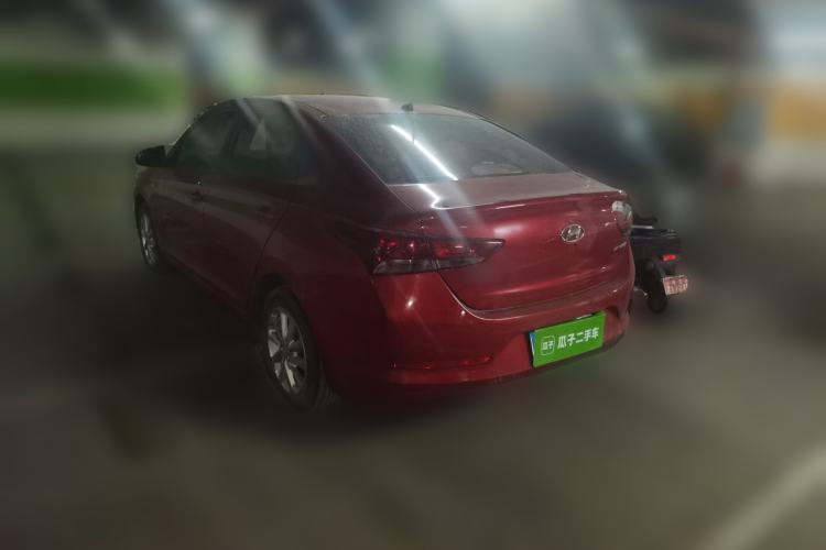 Used Hyundai Verna (new generation) 2016 1.4L Manual Cool Edition GLS Rear Left 45 Deg