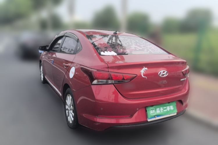 Used Hyundai Verna (new generation) 2016 1.4L Manual Cool Edition GLS Rear Left 45 Deg