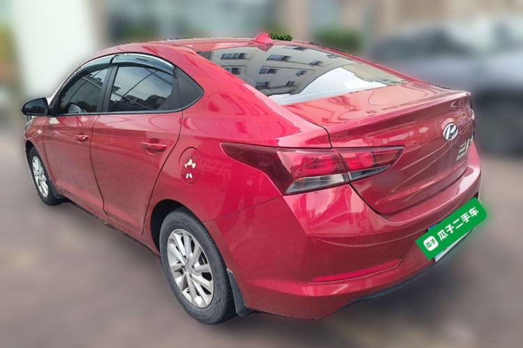 Used Hyundai Verna (new generation) 2016 1.4L Automatic Cool Edition GLS Rear Left 45 Deg
