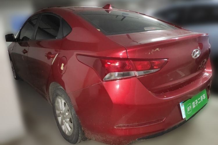 Used Hyundai Verna (new generation) 2016 1.4L Manual Cool Edition GLS Rear Left 45 Deg