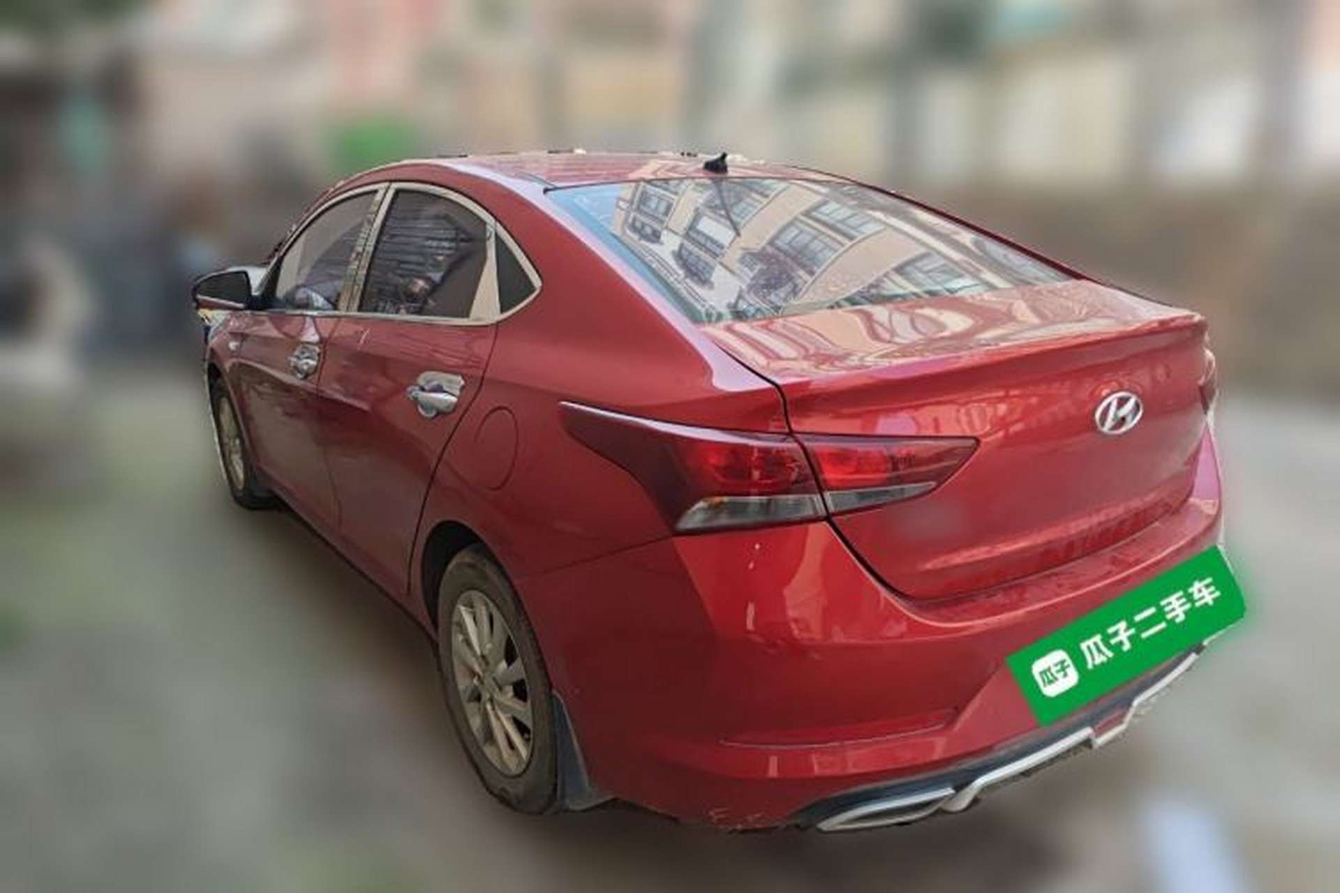 Used Hyundai Verna (new generation) 2016 1.4L Automatic Cool Edition GLS Rear Left 45 Deg