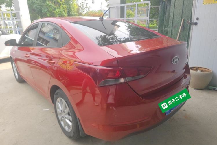 Used Hyundai Verna (new generation) 2016 1.4L Manual Cool Edition GLS Rear Left 45 Deg